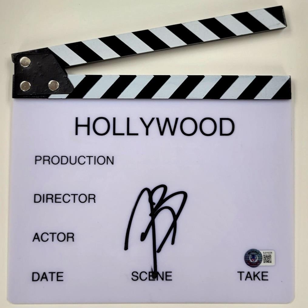 Austin Butler Signed Clapboard Once Upon a Time Beckett Authenticated: Austin Butler Signed Clapboard Once Upon a Time Beckett Authenticated This original clapboard clapperboard is signed by Austin Butler, known for his role in the film 'Once Upon a Time in Hollywood'. T