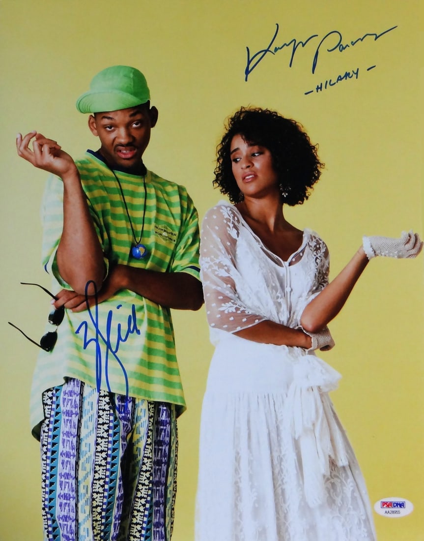11x14 Original Signed Photograph Will Smith Karyn Parsons PSA DNA (1 of 4)