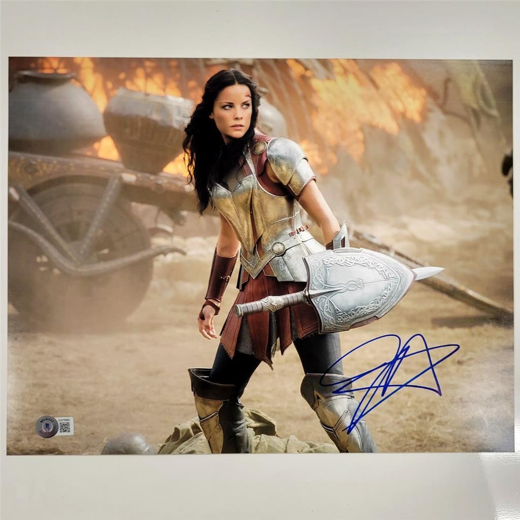 Jaimie Alexander Autographed Thor Lady Sif 11x14 Photo Beckett Authenticated: Jaimie Alexander Autographed Thor Lady Sif 11x14 Photo Beckett Authenticated This is an original 11x14 photograph of Jaimie Alexander as Lady Sif from the movie Thor, personally signed by the actress.