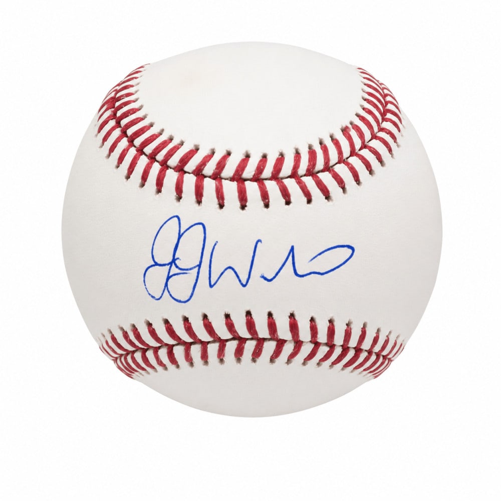 Rawlings Official MLB Baseball Signed by JJ Wetherholt with Tri-Star COA (1 of 1)