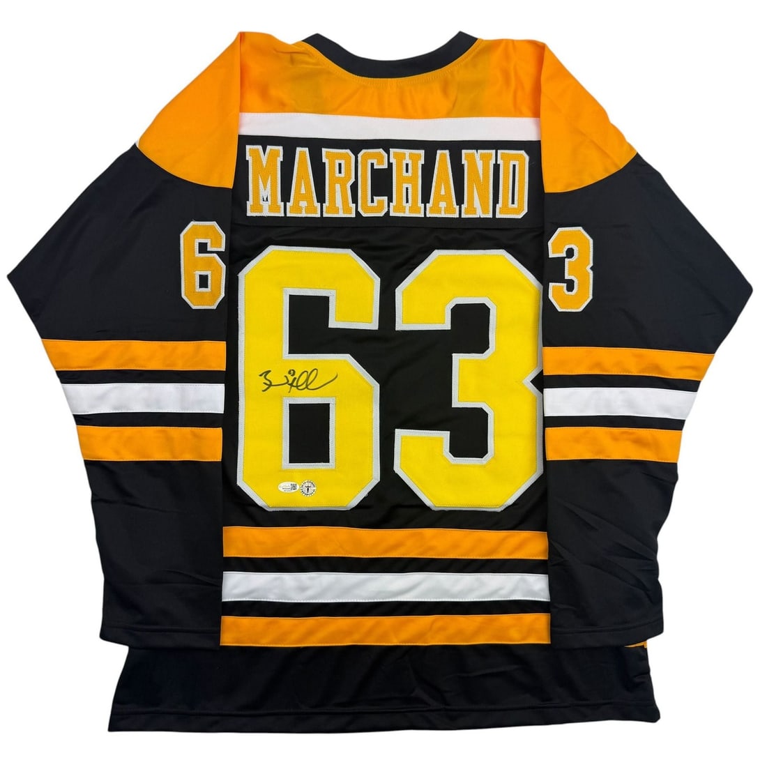 Brad Marchand Signed Custom Black Hockey Jersey JSA Authenticated (1 of 4)