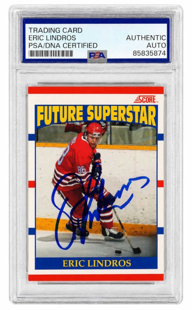 PSA DNA Authenticated Eric Lindros 1990 Score Rookie Card 440 (1 of 1)