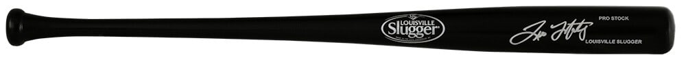 Signed Tino Martinez Louisville Slugger Pro Stock Black Bat COA (1 of 1)