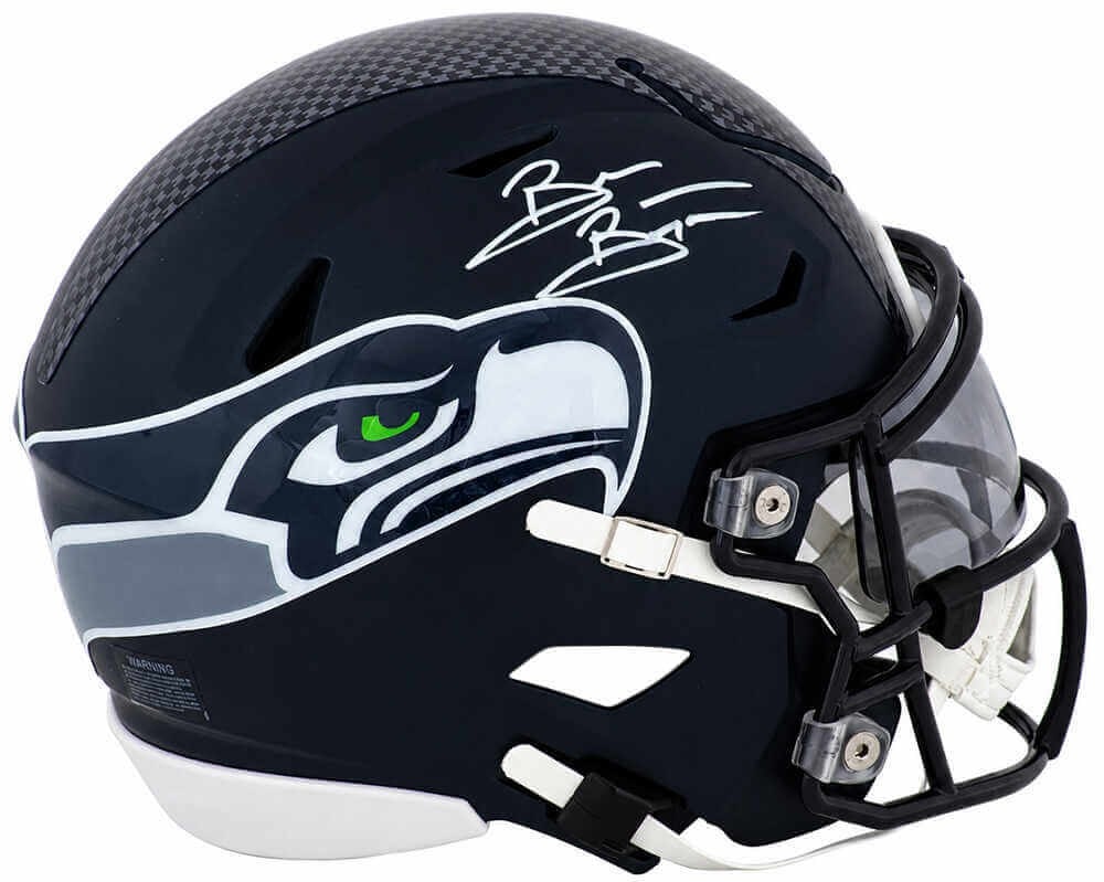 Seattle Seahawks Riddell SpeedFlex MIDI Helmet signed by Brian Bosworth (1 of 1)