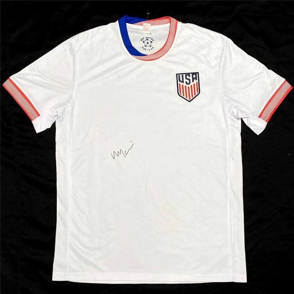 Autographed USMNT Team USA Jersey Weston McKennie JSA (1 of 5)