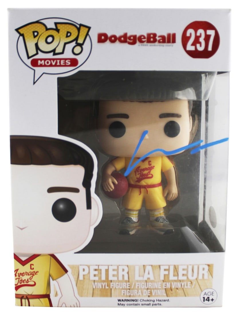 JSA Autographed Funko Pop Dodgeball #237 Vince Vaughn Figure (1 of 6)