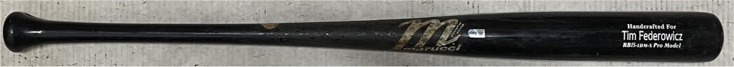 MLB Authenticated Los Angeles Dodgers Tim Federowicz Marucci Pro Model Bat (1 of 6)