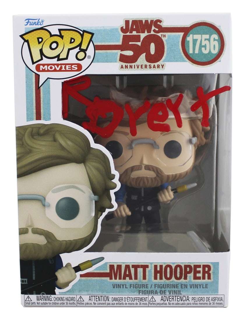 Funko Pop Matt Hooper Figure Autographed by Richard Dreyfuss JSA Authenticated (1 of 7)