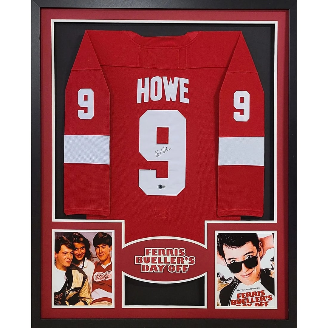 Alan Ruck Signed Framed Jersey Ferris Bueller Beckett Authenticated (1 of 3)