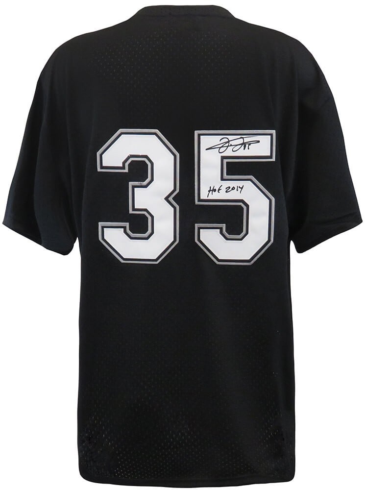 Frank Thomas Signed Black White Sox Jersey HOF 2014 with COA (1 of 2)