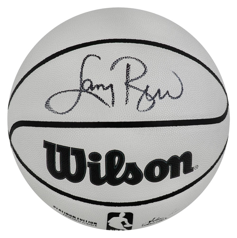 Larry Bird Signed Wilson Platinum Basketball with COA: Larry Bird Signed Wilson Platinum Basketball with COA Larry Bird Signed Wilson Platinum Basketball with COA Elevate your sports memorabilia collection with this Larry Bird signed Wilson Platinum full-