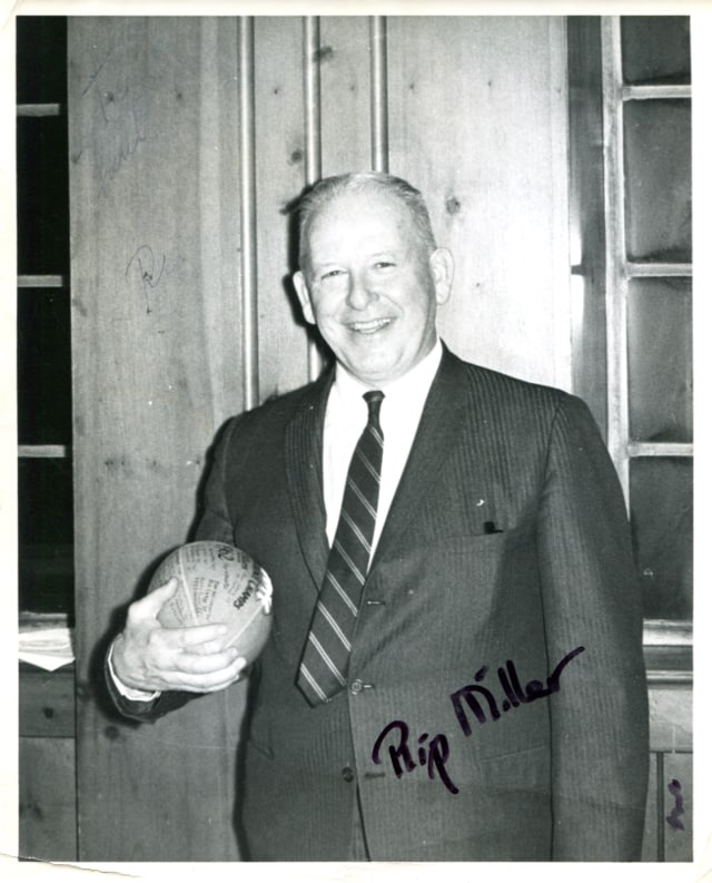 Rip Miller Autographed 8x10 Photo PSA DNA Certified Notre Dame Seven Mules (1 of 1)