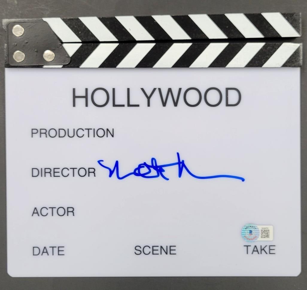 Clapboard autographed by The Batman director Matt Reeves Beckett authenticated (1 of 2)