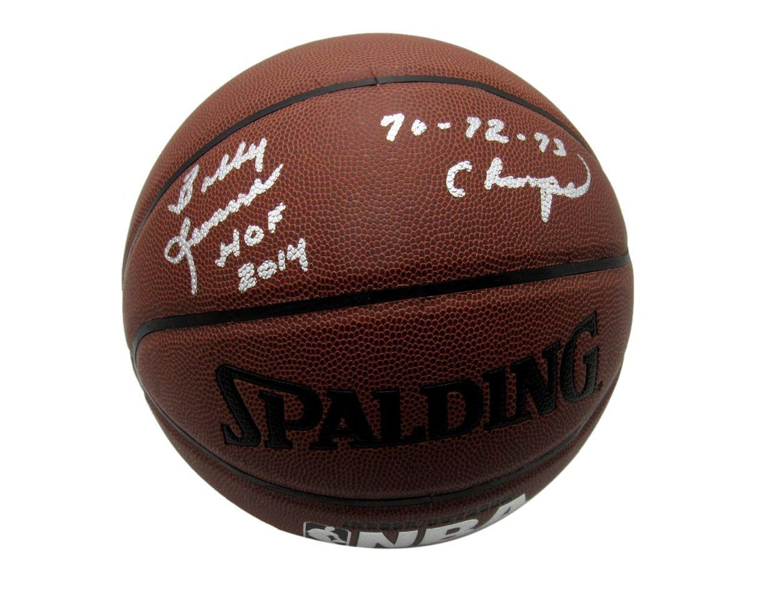 Spalding Official Size Basketball Signed by Bobby Slick Leonard PSA DNA (1 of 5)