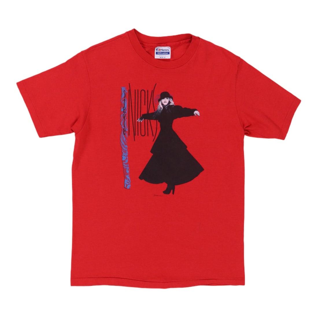 Vintage 1986 Stevie Nicks Rock A Little red cotton T shirt Medium (1 of 6)