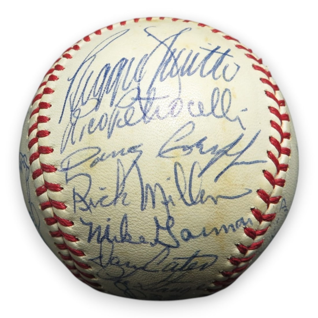 1972 Boston Red Sox team-signed Reach baseball GAI authenticated 24 signatures (1 of 7)