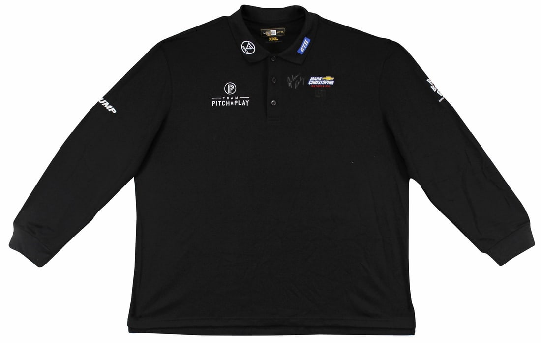 John Daly Signed Match Worn Loudmouth Polo Shirt BAS #BK84779 (1 of 9)