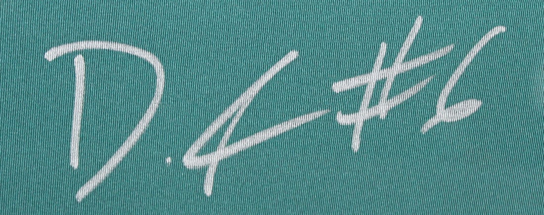 DeVonta Smith Signed Green Nike Game Jersey Framed Fanatics Authentic - 2