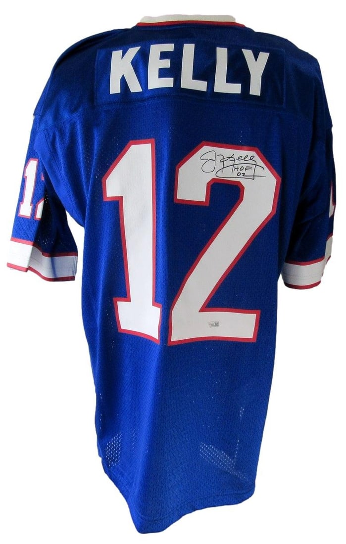 Fanatics Authentic Jim Kelly signed Buffalo Bills Mitchell and Ness jersey (1 of 9)
