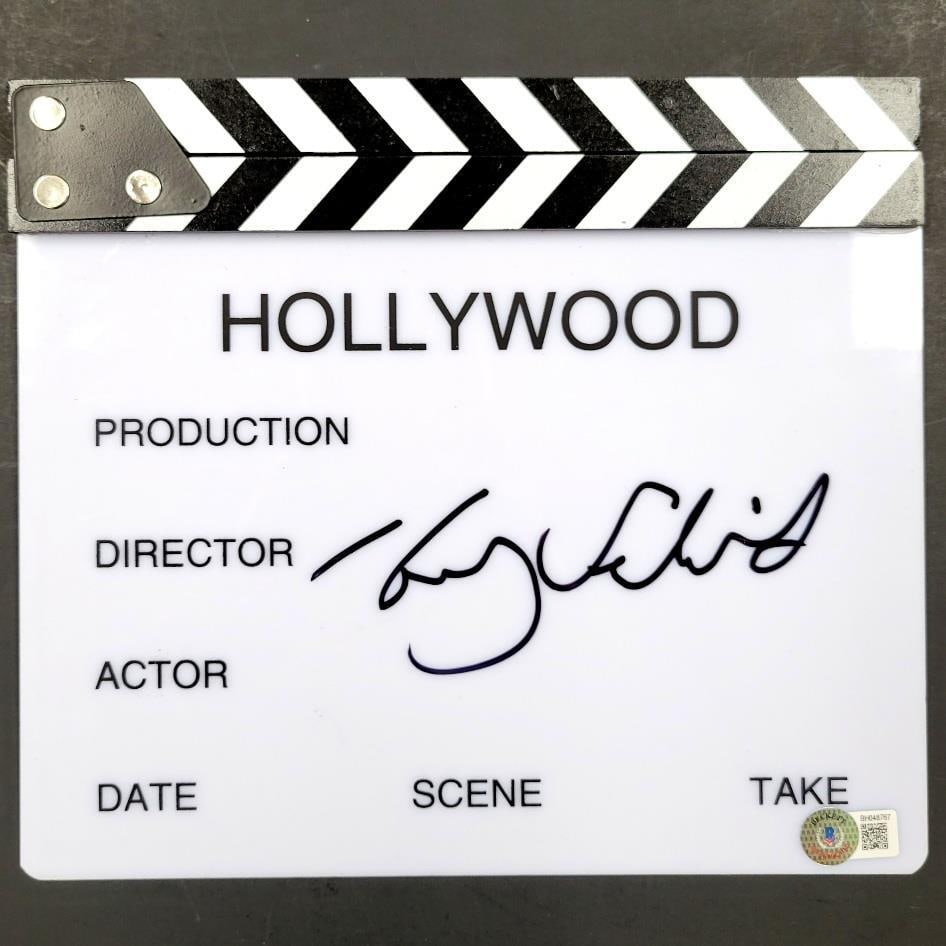 Henry Selick Signed Clap Board from The Nightmare Before Christmas Beckett Authenticated: Henry Selick Signed Clap Board from The Nightmare Before Christmas Beckett Authenticated This authentic movie clap board clapper is signed by director Henry Selick, renowned for his work on "The Night
