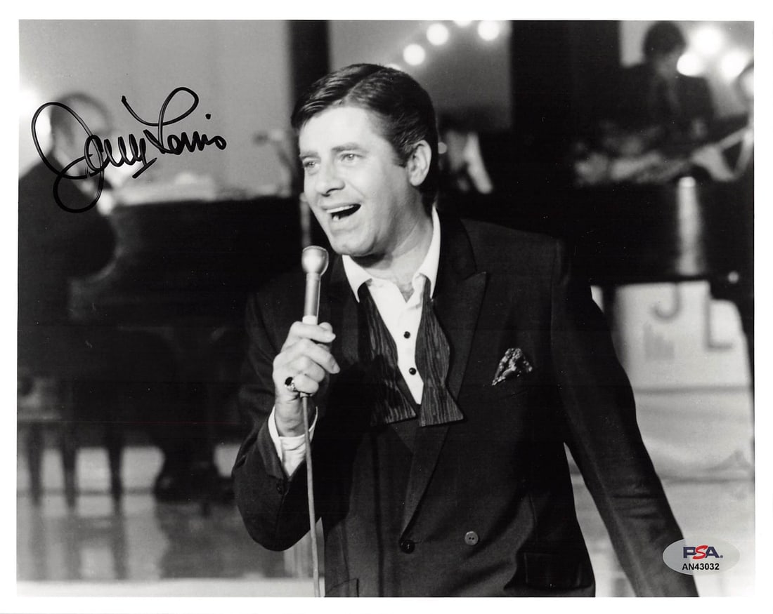Jerry Lewis Signed 8x10 Photo The Nutty Professor PSA/DNA Certified (1 of 3)