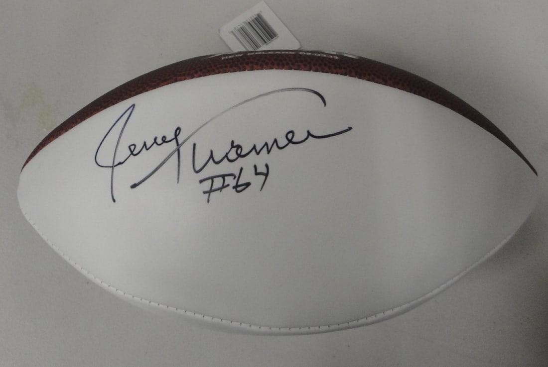 Autographed Super Bowl Football by Jerry Kramer Global Authentics Green Bay Packers (1 of 3)