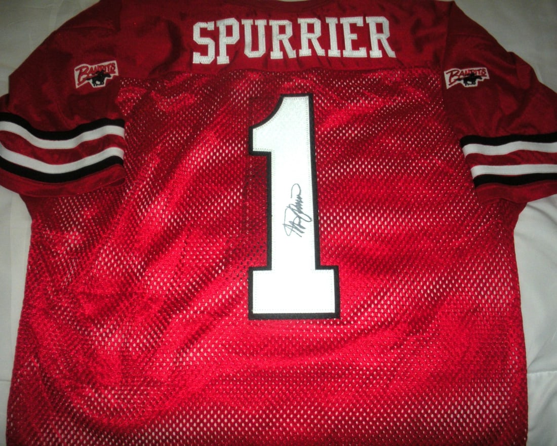 Wilson Tampa Bay Bandits Jersey Signed by Steve Spurrier with COA (1 of 2)