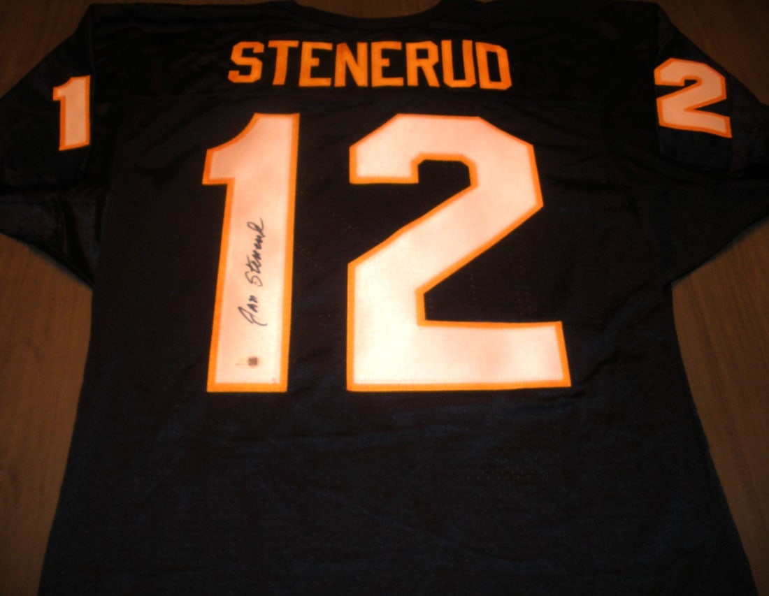 Signed Wilson Football Jersey Jan Stenerud JSA COA Kansas City Chiefs Montana State: Signed Wilson Football Jersey Jan Stenerud JSA COA Kansas City Chiefs Montana State This official licensed Wilson jersey has been personally signed by Jan Stenerud. It features Montana State and Kansa