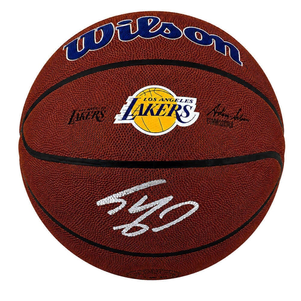 Wilson Alliance NBA Basketball Signed by Shaquille O'Neal Lakers Logo COA: Wilson Alliance NBA Basketball Signed by Shaquille O'Neal Lakers Logo COA Original Wilson Alliance NBA basketball featuring the Los Angeles Lakers logo and signed by Shaquille O'Neal. This pre-owned b