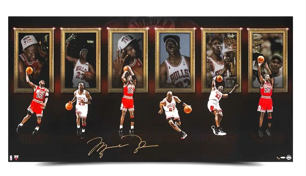 Upper Deck Authenticated Michael Jordan 30X60 Signed Photo Museum of Excellence: Upper Deck Authenticated Michael Jordan 30X60 Signed Photo Museum of Excellence Original limited-edition "Museum of Excellence" autographed photo featuring Michael Jordan. This piece highlights his si