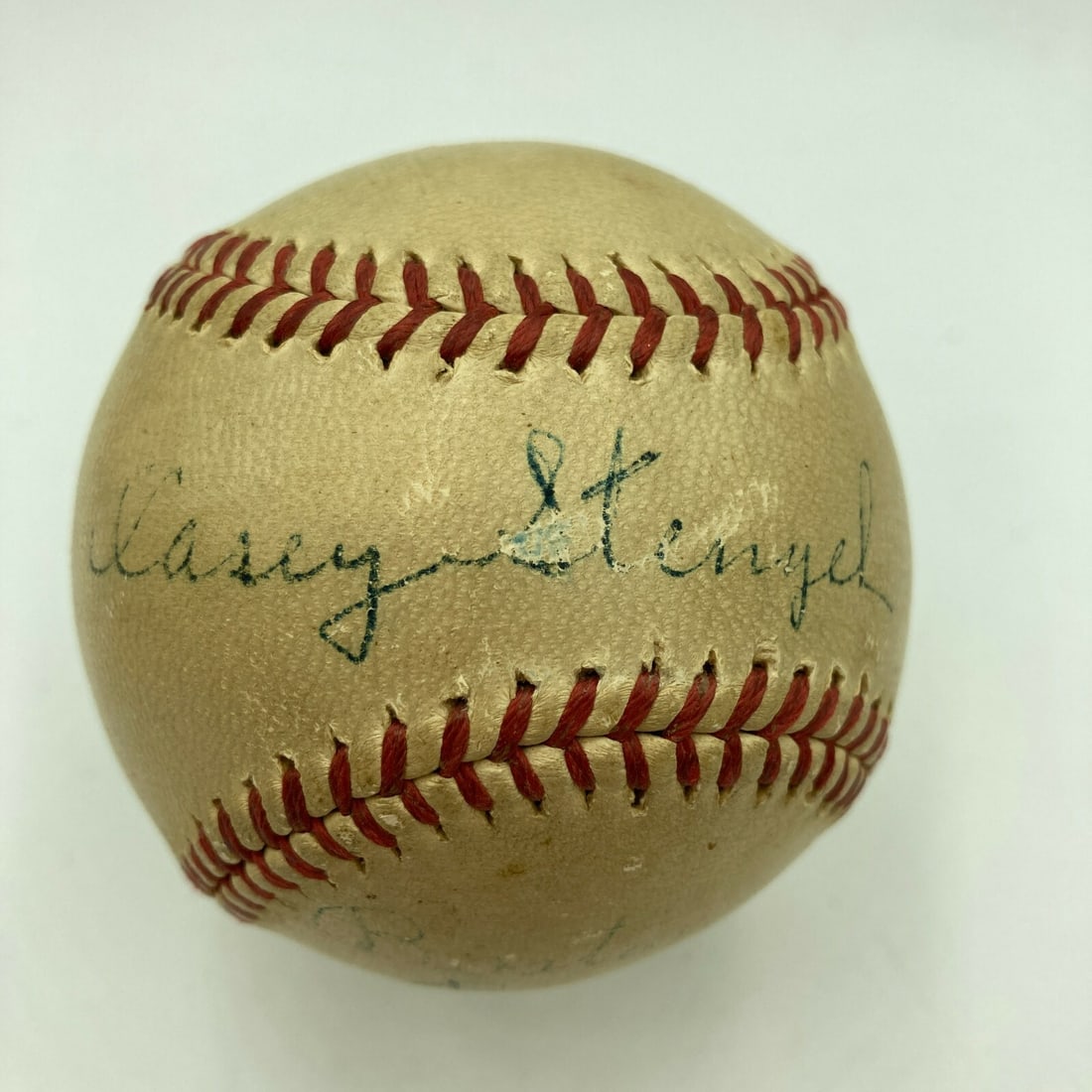 Casey Stengel 1941 Signed National League Baseball with JSA COA (1 of 8)