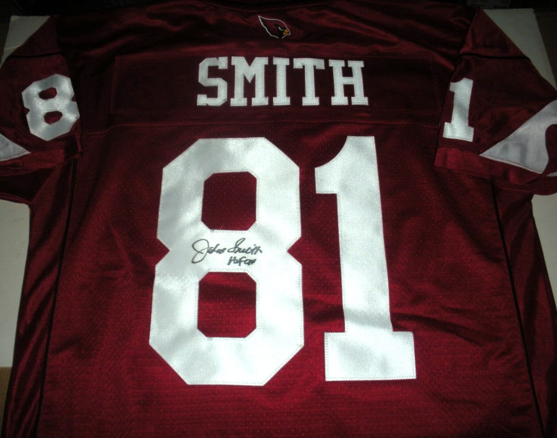 Signed ProLine Jersey by Jackie Smith St Louis Cardinals with COA (1 of 2)