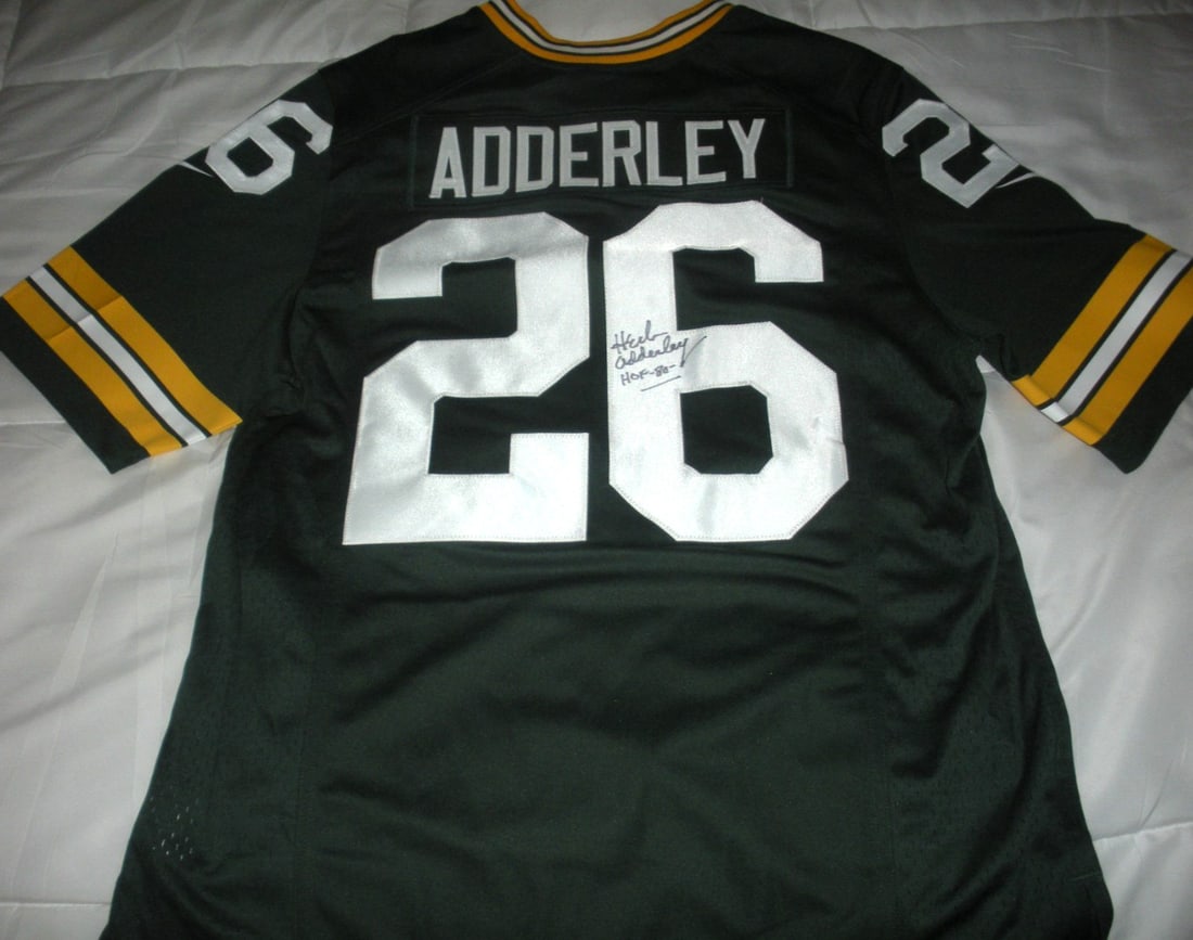 Signed Nike Jersey with COA Autographed by Herb Adderley Green Bay Packers (1 of 3)