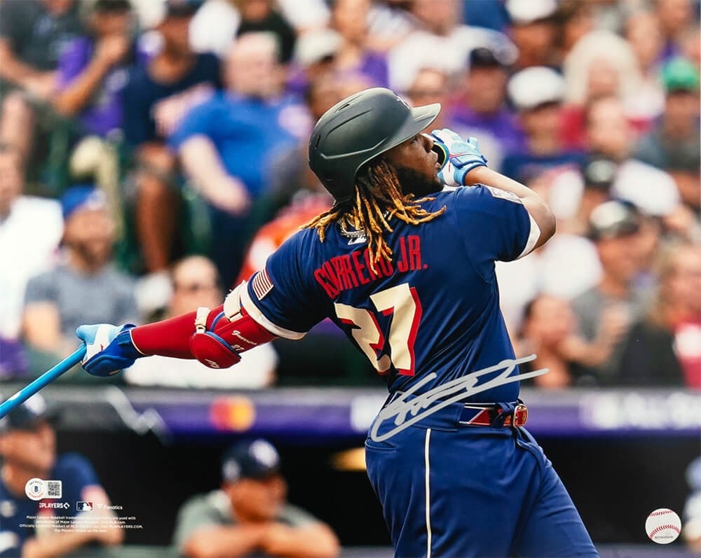 Beckett COA autographed 16x20 Toronto Blue Jays photo Vladimir Guerrero Jr (1 of 1)