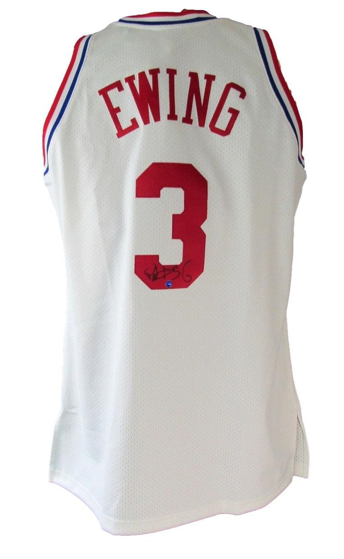Steiner Authenticated Patrick Ewing Signed Mitchell Ness All Star Jersey (1 of 8)