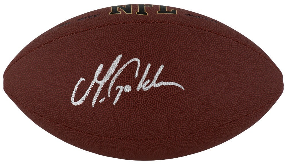 Wilson Super Grip NFL Football signed by Matthew Golden Packers COA: Wilson Super Grip NFL Football signed by Matthew Golden Packers COA Pre-owned Wilson Super Grip full size NFL football signed by Matthew Golden of the Green Bay Packers. This is an original signed bal