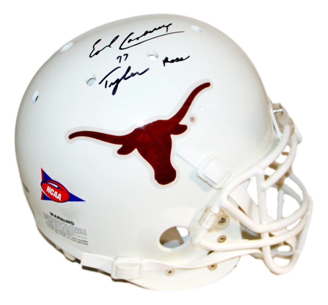 Texas Longhorns full size helmet signed by Earl Campbell TRISTAR (1 of 5)