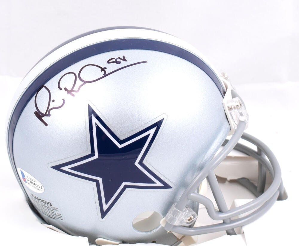 Dallas Cowboys mini helmet signed by Michael Irvin Beckett authenticated (1 of 7)