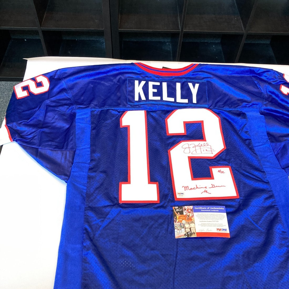 Jim Kelly Signed Buffalo Bills Jersey PSA DNA Certified (1 of 8)