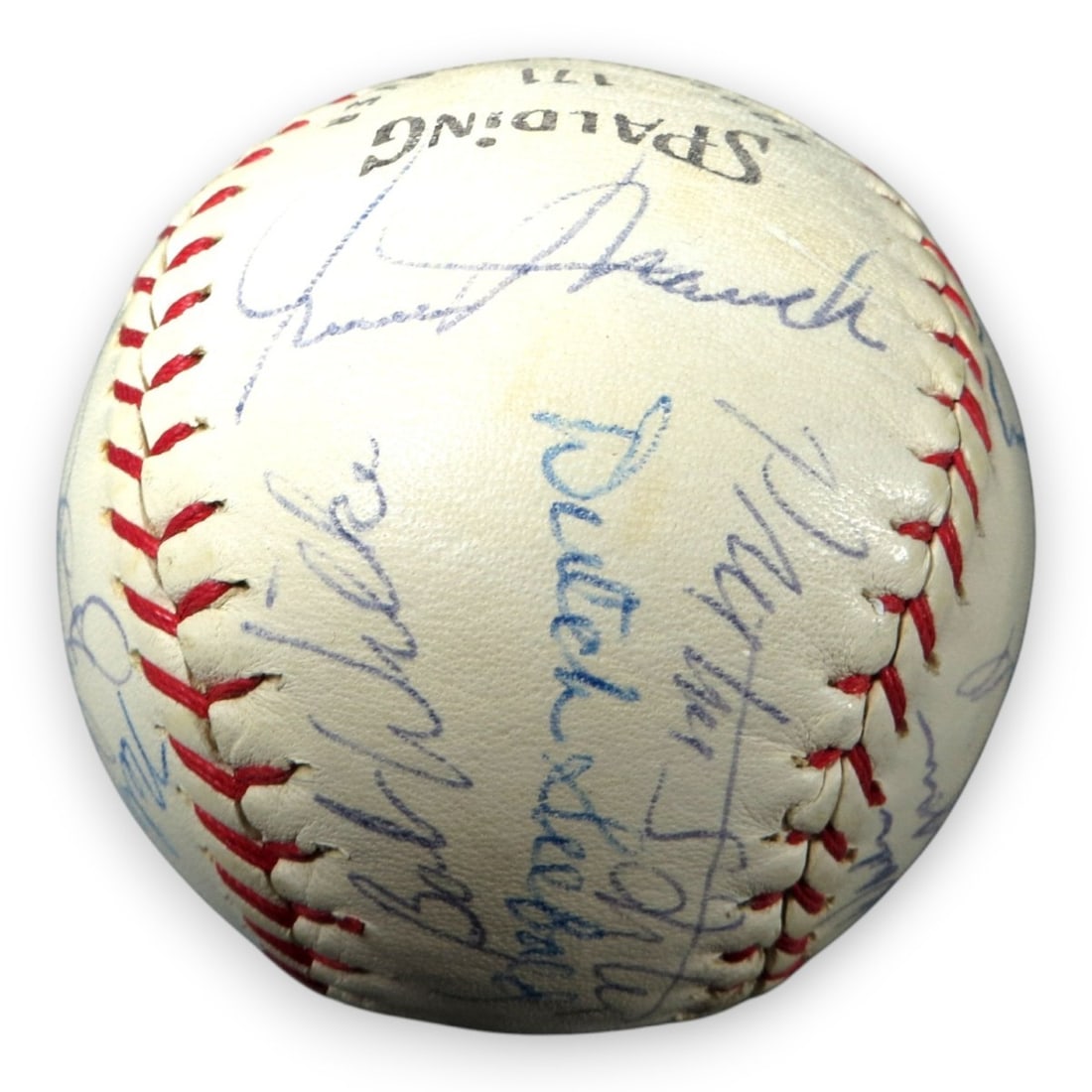 Vin Scully Autographed Baseball 24 Greats JSA Authenticated - 3