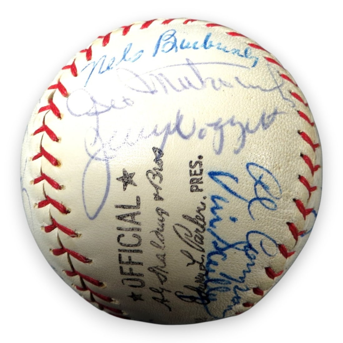 Vin Scully Autographed Baseball 24 Greats JSA Authenticated - 5