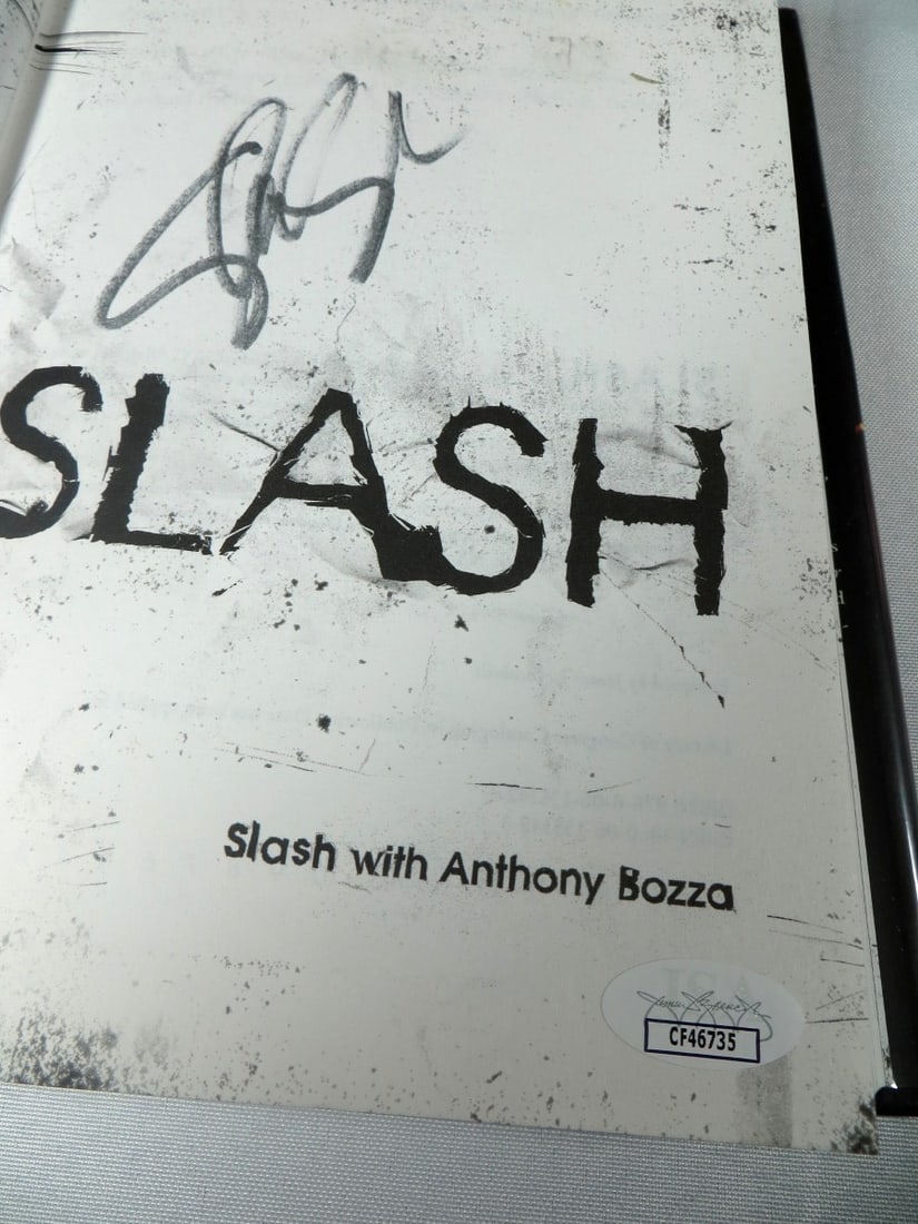 First Edition Slash Signed Book with JSA Authentication - 2