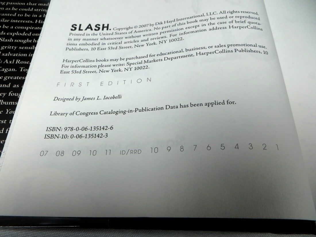 First Edition Slash Signed Book with JSA Authentication - 3
