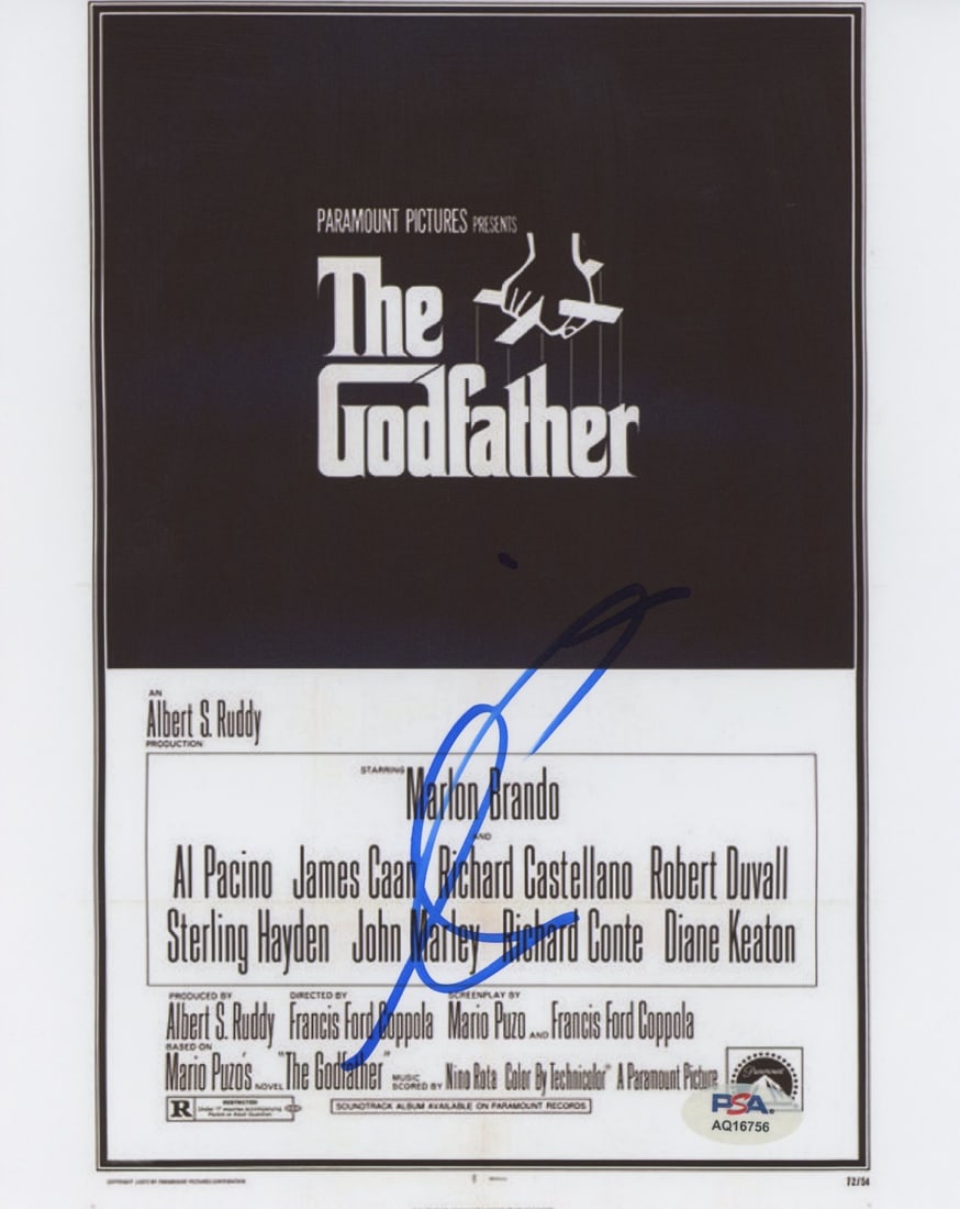 Al Pacino Signed 8x10 Photograph The Godfather PSA DNA Certified Autograph (1 of 1)