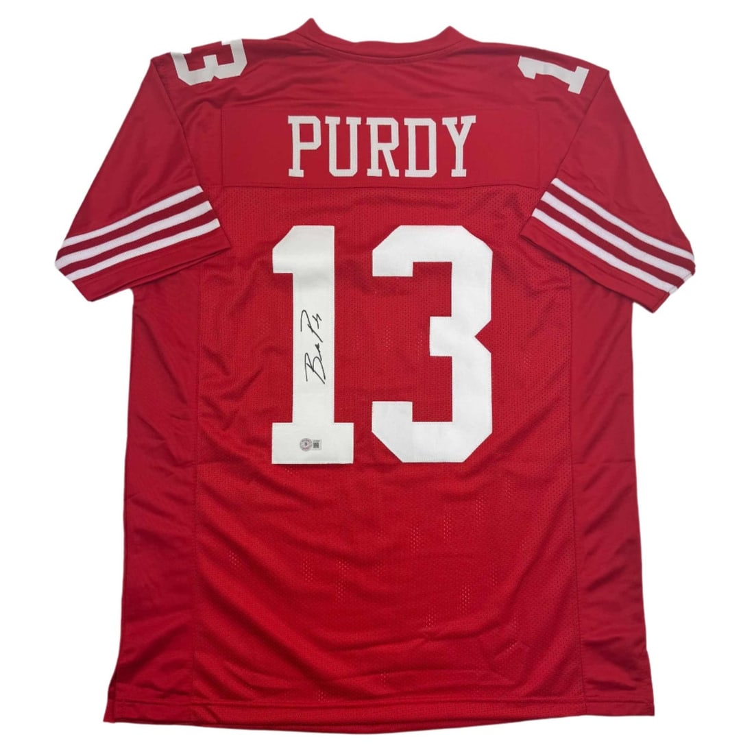 Brock Purdy Signed Red Football Jersey Beckett BAS San Francisco 49ers (1 of 4)