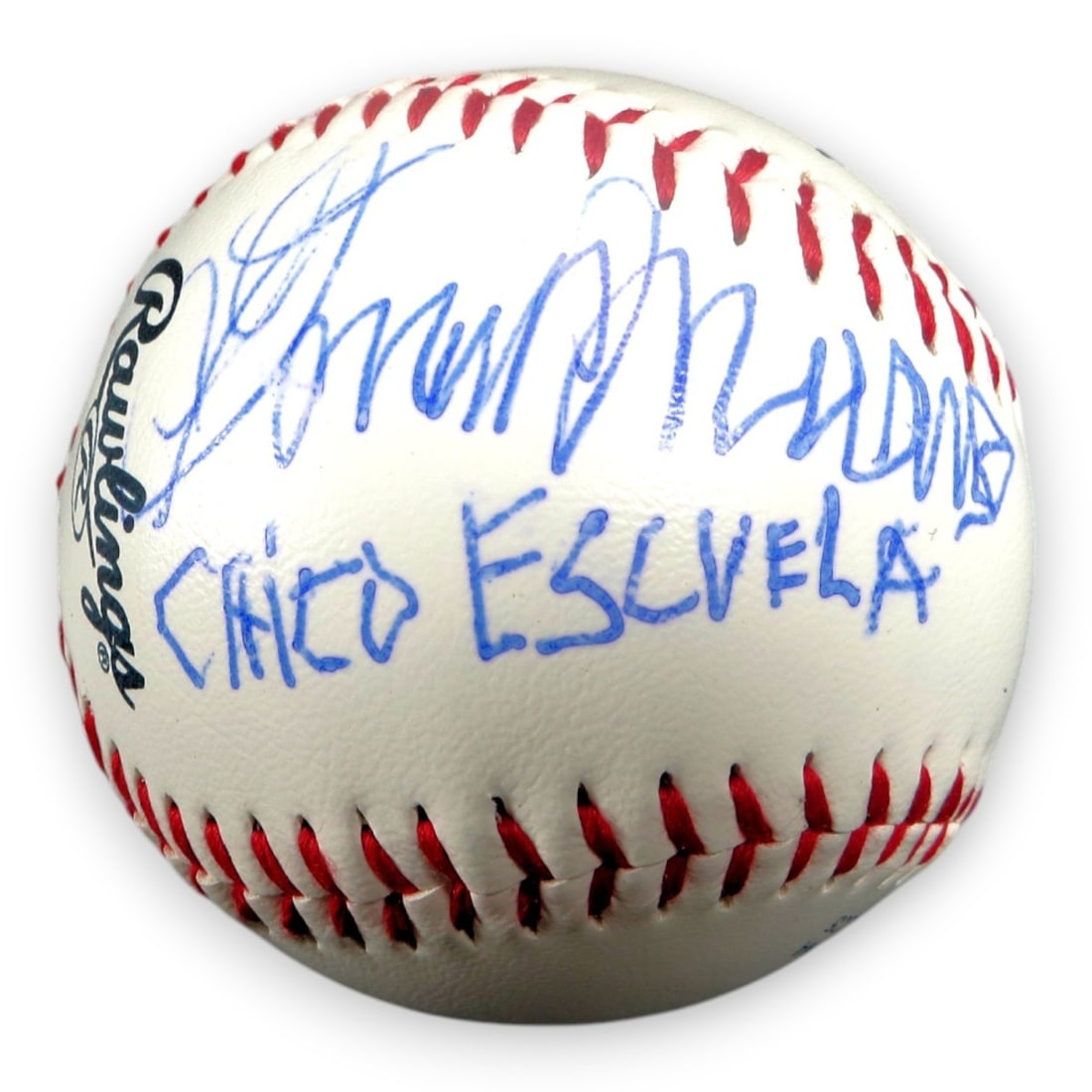 Baseball Autographed by Garrett Morris as Chico Escuela with JSA Authentication: Baseball Autographed by Garrett Morris as Chico Escuela with JSA Authentication This is an original baseball autographed by Garrett Morris, known for his portrayal of "Chico Escuela" on Saturday Night