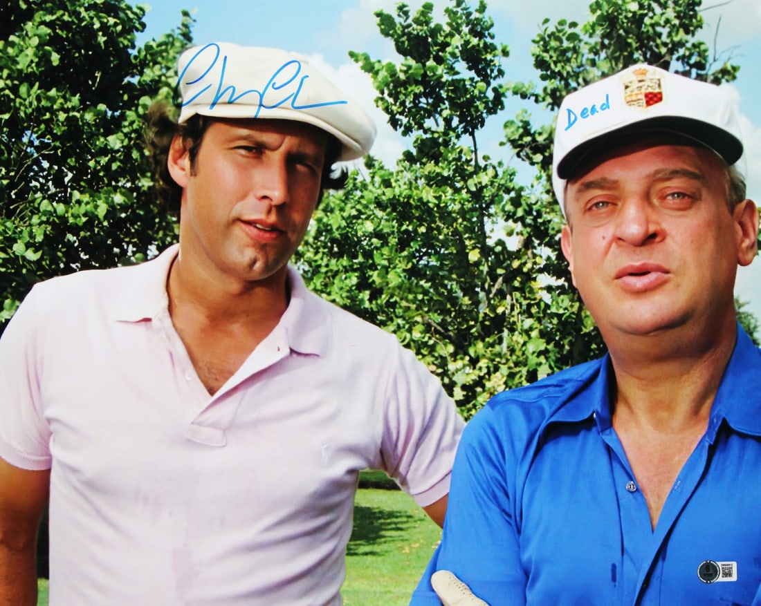 Chevy Chase signed Caddyshack 16x20 photo Dead inscription BAS witnessed (1 of 2)