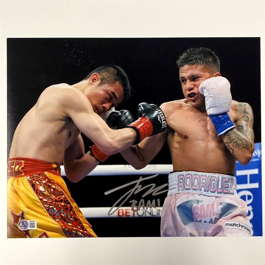 11x14 Boxing Photo Autographed by Jesse Bam Rodriguez Beckett BAS (1 of 3)