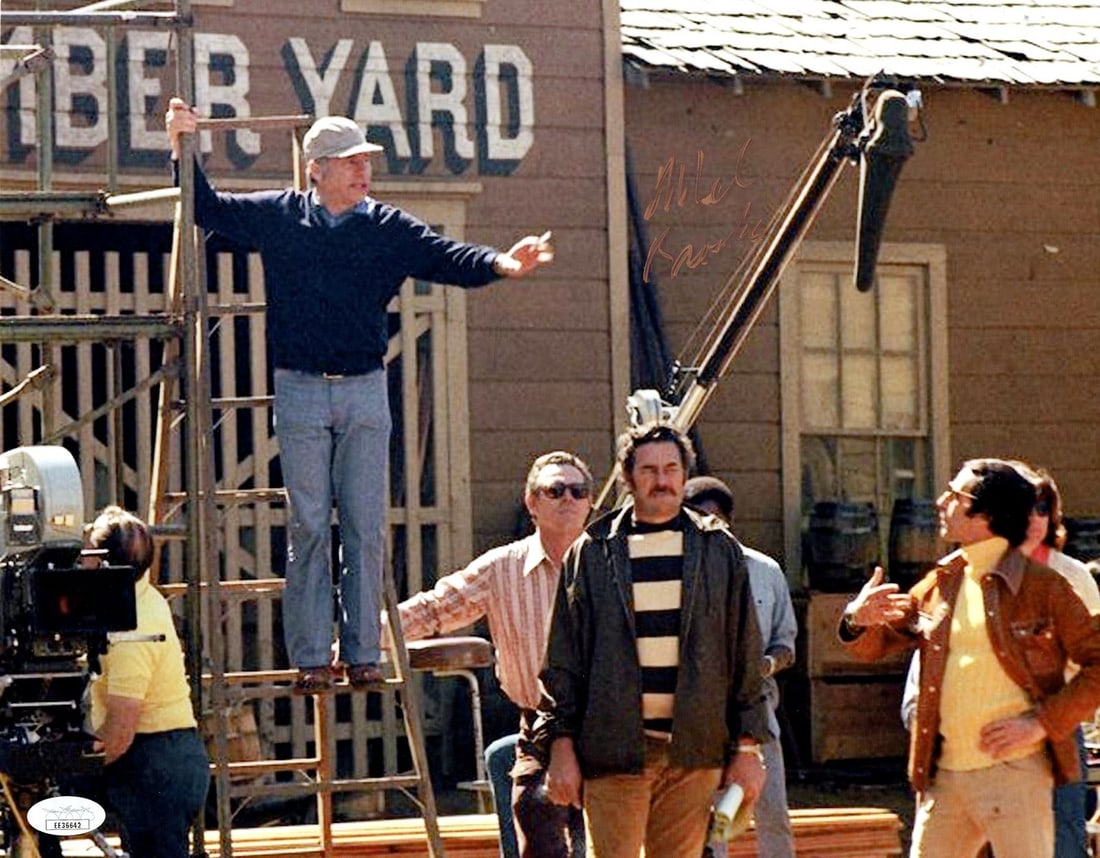 Mel Brooks Authentic Signed 11x14 Photograph Blazing Saddles JSA Authenticated (1 of 2)