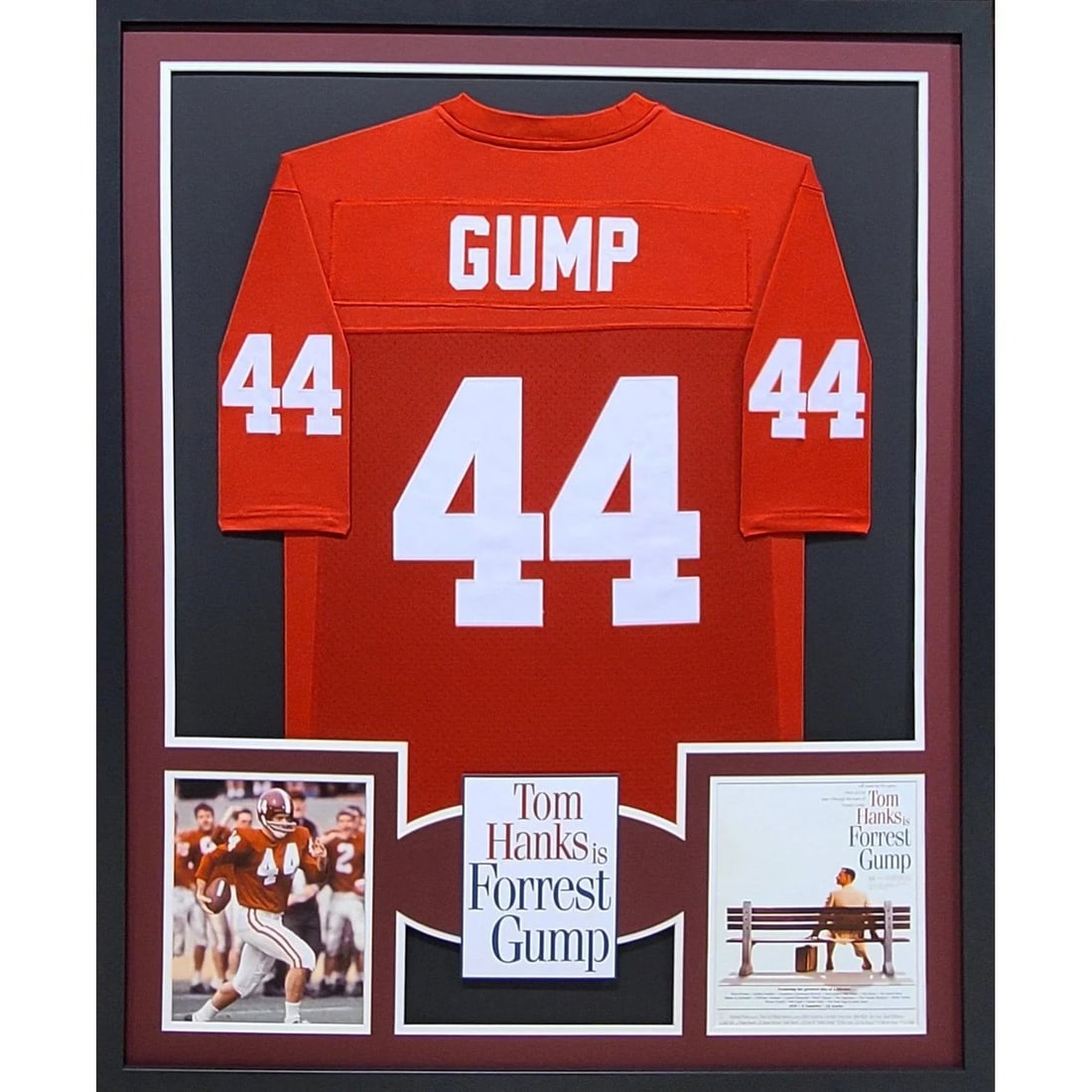 Framed Alabama Forrest Gump Movie Jersey Display Unsigned (1 of 1)